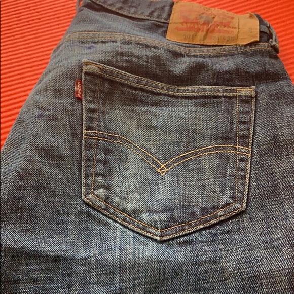 Levi’s 501  Denim Men’s Jeans W36 L30 - Picture 5 of 6